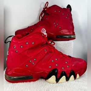 Nike Red and Black Air Max Sneakers